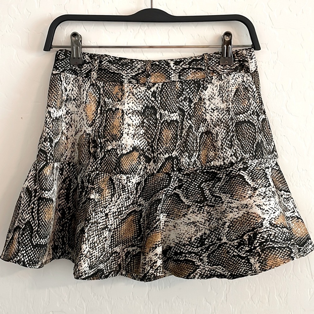 Zara Skort Animal Print